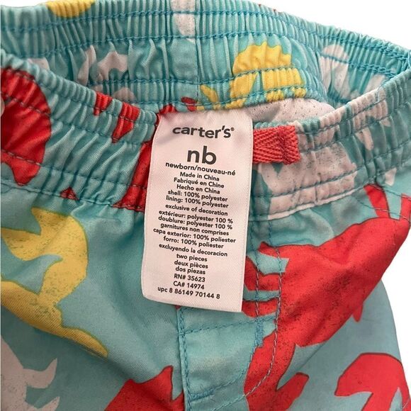 109- $5 WHEN BUNDLED NEWBORN SWIM TRUNKS - Picture 3 of 3